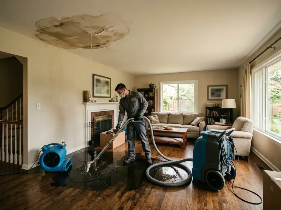 attic-pipe-burst-ceiling-drip-008 — frequently asked questions, Water Damage Restoration & Carpet Care in Helena Valley Nort…
